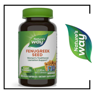 Nature's Way FENUGREEK Seed 610 mg - 180 Capsules