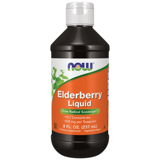 NOW FOODS ELDERBERRY Liquid 500 mg - 8 fl oz