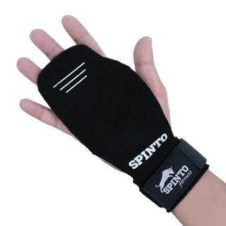 Spinto Fitness Leather Lifting Grips