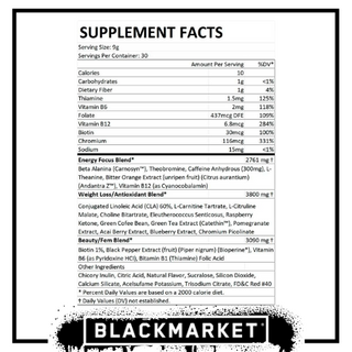 Blackmarket TONE WEIGHT LOSS - 30 Servings