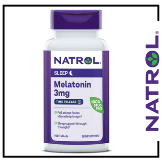 Natrol Melatonin Time Release 3mg - 100 Tablets