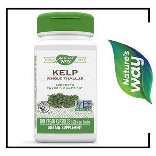 Nature's Way KELP 600mg - 100 Capsules
