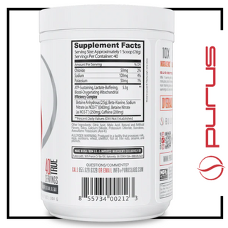 Purus Labs CONDENSE Pre Workout - 40 Servings