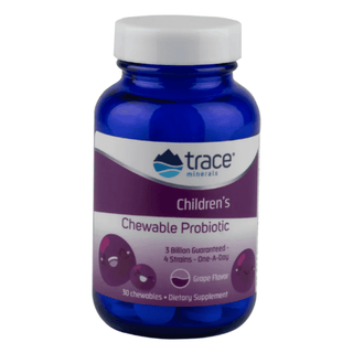 Trace Minerals Children's Probiotic - 30 Chewables GRAPE