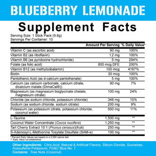 5% Nutrition HYDRATE STICK PACKS - 10ct