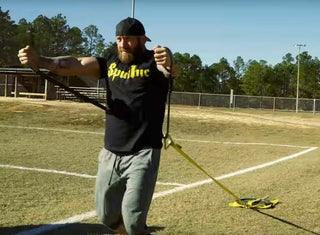 Spud Inc Magic Carpet Sled - Weight Gym Exercise Training Sled YELLOW