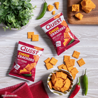Quest CHEESE Crackers - 4 Bags