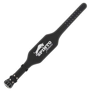 Spinto Fitness Weightlifting Belt - 6INCH BLACK
