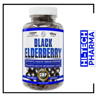 Hi-Tech Pharmaceuticals BLACK ELDERBERRY 450 mg - 120 Servings