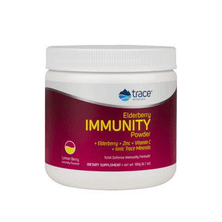 Trace Minerals Elderberry Immunity Powder - 50 Servings