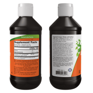 NOW FOODS ELDERBERRY Liquid 500 mg - 8 fl oz