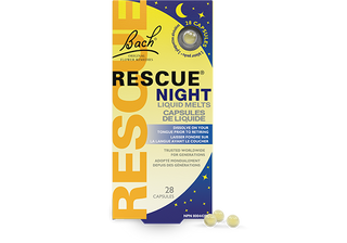 Bach Original Flower Remedies Rescue Sleep - 28 Liquid Melts