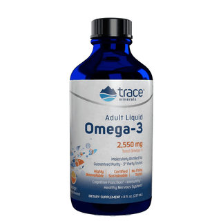 Trace Minerals Adult's Liquid Omega-3 - 8oz ORANGE