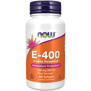 Now Foods E-400 D-alpha Tocopherol