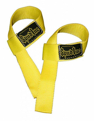 Spud Wrist Lift LIFTING STRAPS - CHOOSE:  1", 1.5", 2" in Pink, Yellow or Black