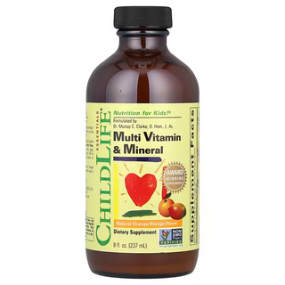 ChildLife Essentials Multi Vitamin & Mineral - Natural Orange/Mango Flavor