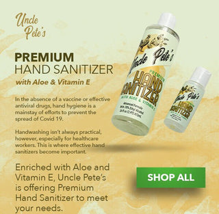 24 PACK: Uncle Petes HAND SANITIZER - 16ozUP2