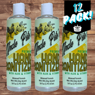 24 PACK: Uncle Petes HAND SANITIZER - 16ozUP2