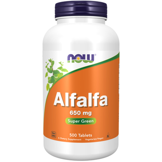 Now Foods Alfalfa 650mg - 500 Tablets