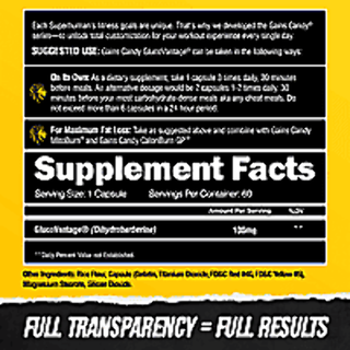 Alpha Lion Gains Candy Glucovantage - 60 Capsules