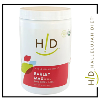 Hallelujah Diet Organic BarleyMax BERRY - 8.5oz