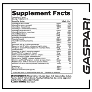 Gaspari ANAVITE PERFORMANCE MULTI-VITAMIN - 60 Servings