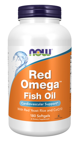 Now Foods Red Omega Red Yeast Rice with CoQ10 & Omega-3