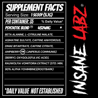 Insane Labz GOLD Pre-Workout