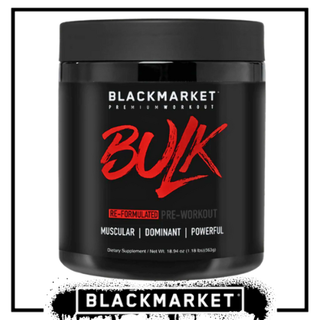 Blackmarket BULK PRE-WORKOUT - 30 Servings