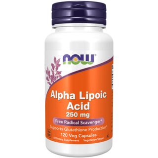 NOW FOODS ALPHA LIPOIC ACID 250 mg - 120 Veg Capsules