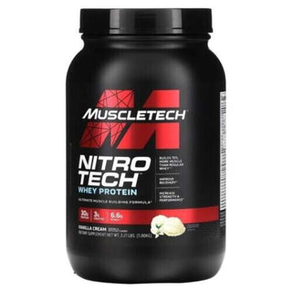 MuscleTech NITRO TECH PERFORMANCE Whey Protein VANILLA - 2.2lbs