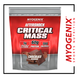 Myogenix AFTER SHOCK CRITICAL MASS Lean Muscle Weight Gainer Protein 5.62 lbs