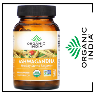 Organic India ASHWAGANDHA - 90 Veg Capsules