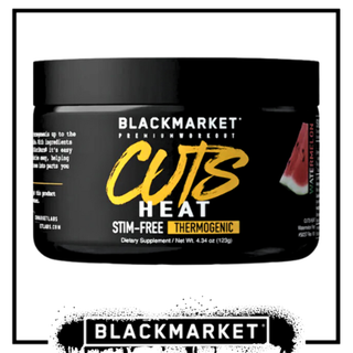 Blackmarket CUTS HEAT STIM-FREE THERMOGENIC - 40 Servings