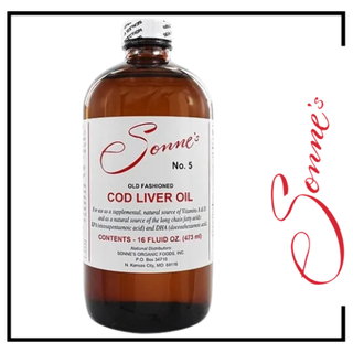 Sonne's Old Fashioned Cod Liver Oil No 5 - 16 fl oz