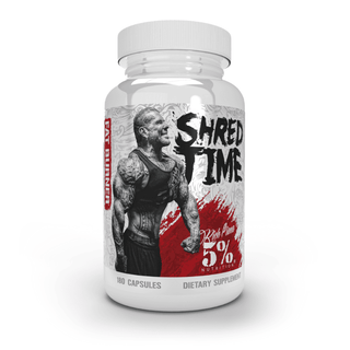 5% Nutrition SHRED TIME - 180 Capsules