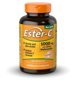 American Health Ester-C with Citrus Bioflavonoids 1000mg - 90 Capsules