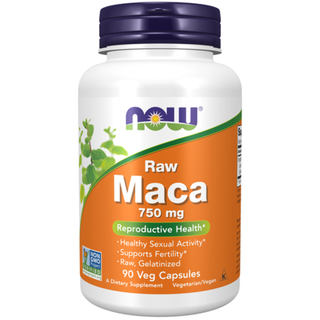 Now Foods Maca, Raw, 750mg - 90 veg capsules