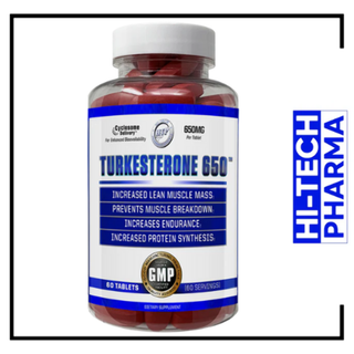 Hi-Tech Pharmaceuticals TURKESTERONE 650 - 60 Servings