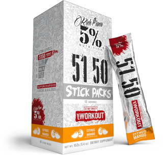 5% Nutrition 5150 Pre-Workout STICK PACKS - 10ct CITRUS MANGO