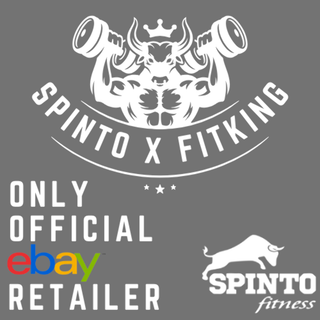 Spinto Fitness Knee Wraps with Nylon Fastener