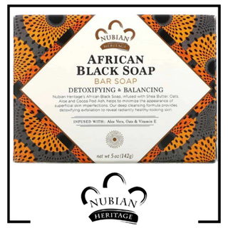 Nubian Heritage African Black Bar Soap - 5oz