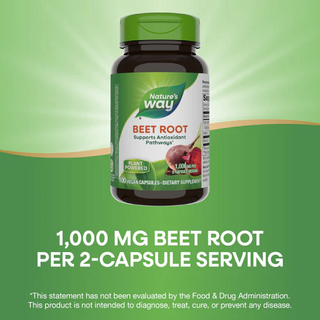 Nature's Way Beet Root - 100 Capsules 