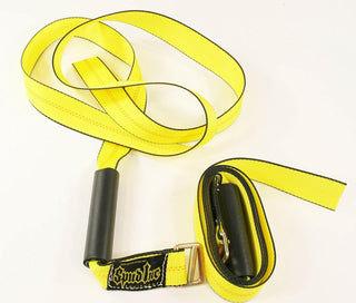 Spud Traveling Farmers Walk Handles Strongman Power Training Straps YELLOW