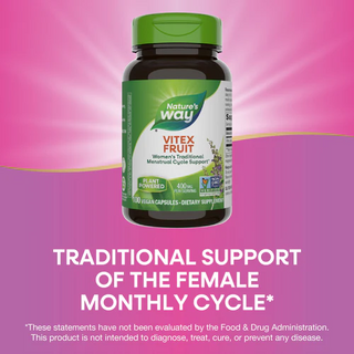 Nature's Way VITEX Fruit 400 mg - 100 Capsules