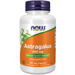 Now Foods Astragalus 500mg - 100 Veg Capsules 