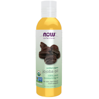 NOW FOODS JOJOBA OIL Organic - 4 fl oz