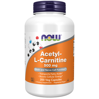 Now Foods Acetly-L-Carnitine 500mg