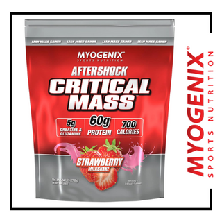 Myogenix AFTER SHOCK CRITICAL MASS Lean Muscle Weight Gainer Protein 5.62 lbs