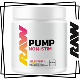 Raw Nutrition PUMP Stimulant Free - 40 Servings